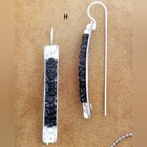 Silpada 925 Sterling Silver Faceted TOURMALINE Bead Dangle Earrings W1198